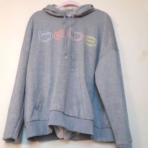 Women's Grey Be Be hoodie 3x cozy and sporty casual wear Jersey.